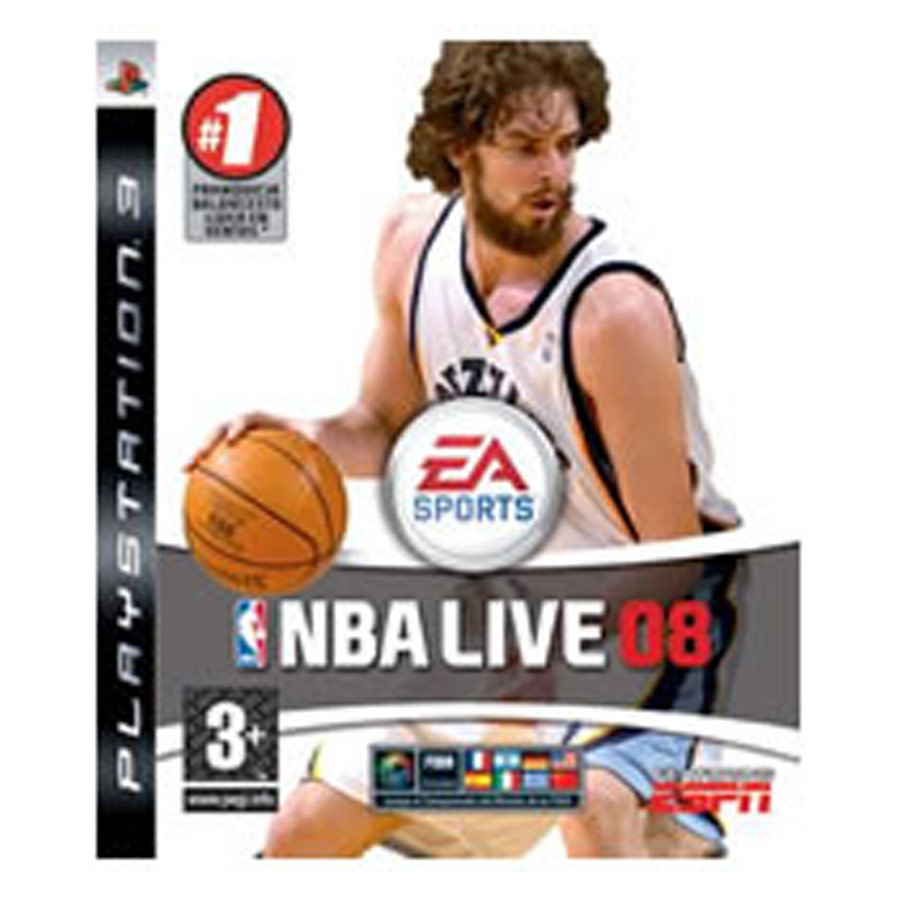 NBA Live 08 PS3 (SP)