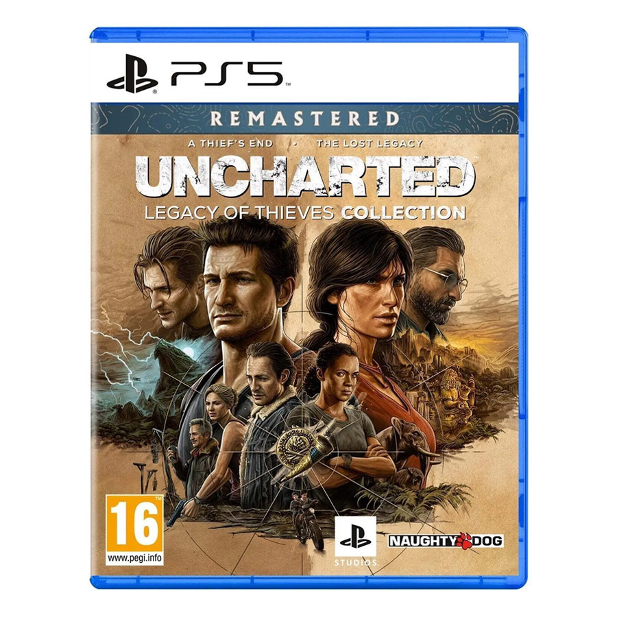Uncharted Coleccion Legado de los Ladrones Remasterizado PS5 (SP)