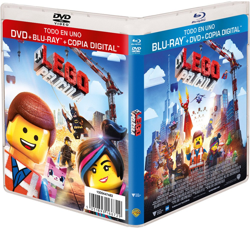 Lego La Pelicula DVD + BluRay (SP)