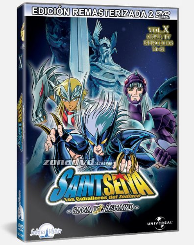 Saint Seiya Los Caballeros Del Zodiaco Saga de Asgard Volumen 10 DVD (SP)