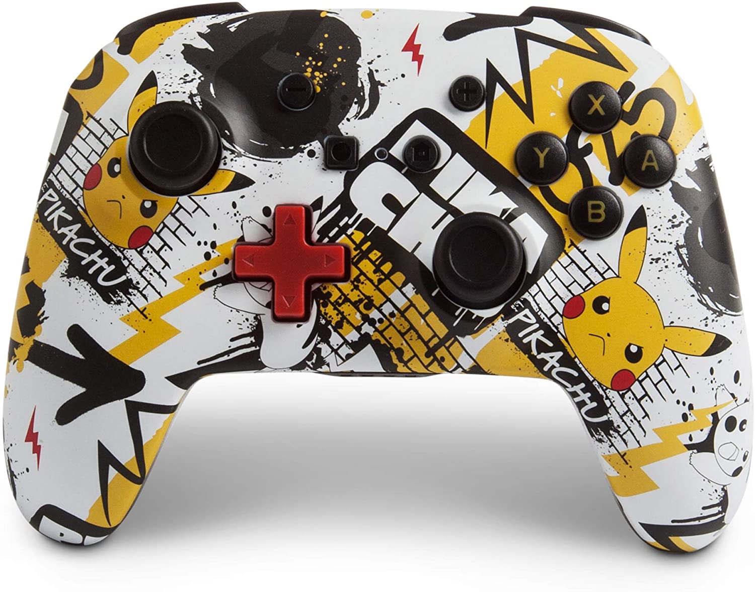 Mando Inalambrico Power A Pikachu Grafiti Switch