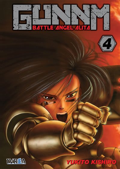 Manga Gunnm Battle Angel Alita Ivrea 04