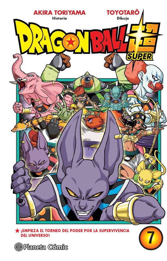 Manga Dragon Ball Super Planeta 07