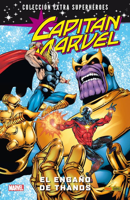 Comic Capitan Marvel El Engaño de Thanos Panini