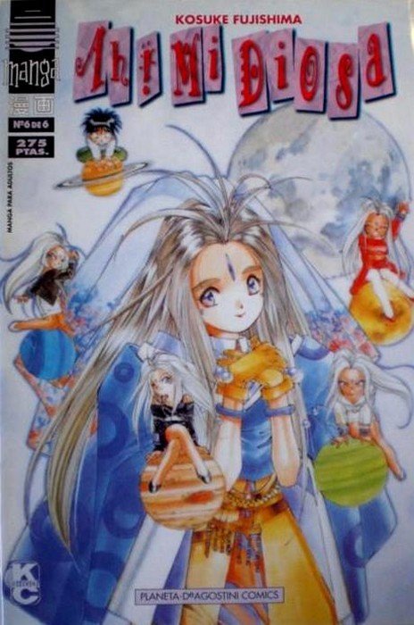Manga Slim Ah! mi diosa Planeta de Agostini 06