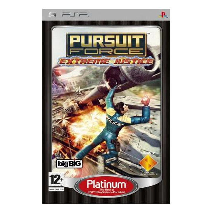 Pursuit Force Extreme Justice Platinum PSP (SP)