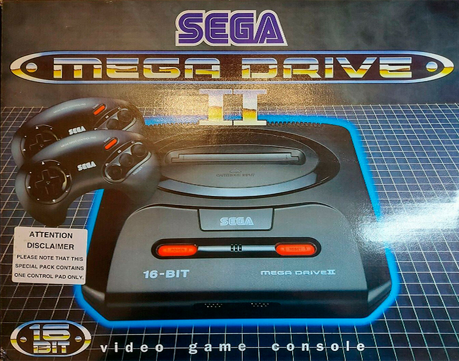 Sega Mega Drive II + 2 Mandos