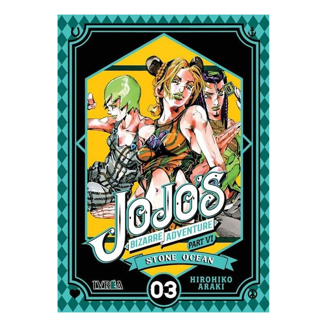 Manga Jojo's Bizarre Adventure Parte VI Ivrea 03
