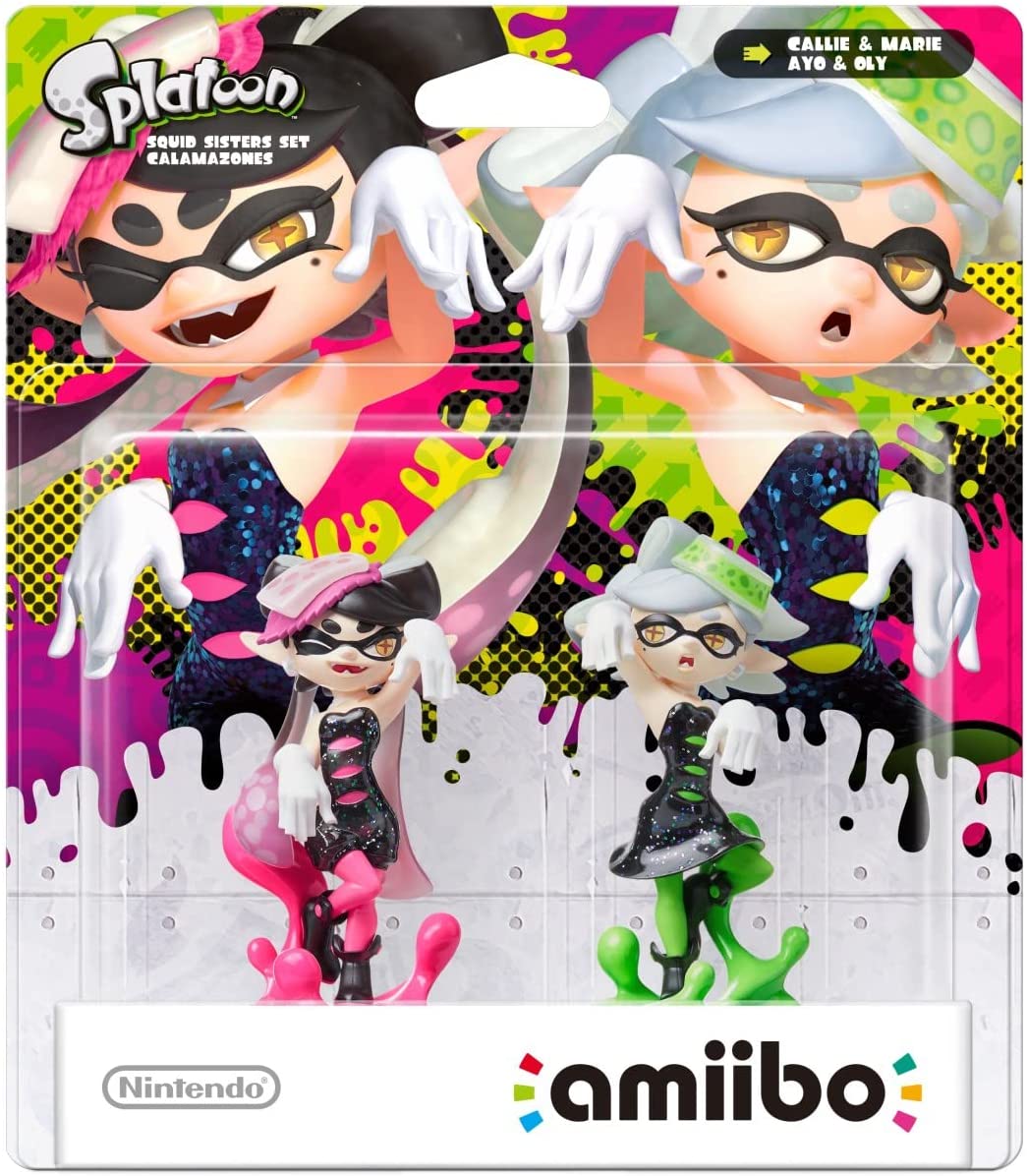 Figura Amiibo Pack Callie y Marie Splatoon