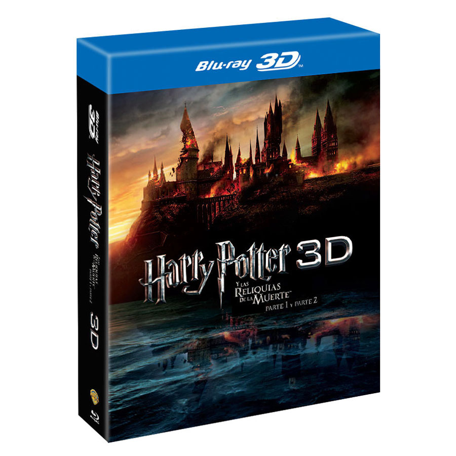 Harry Potter y las Reliquias de la Muerte Parte 1 y 2 2D+3D BluRay (SP)