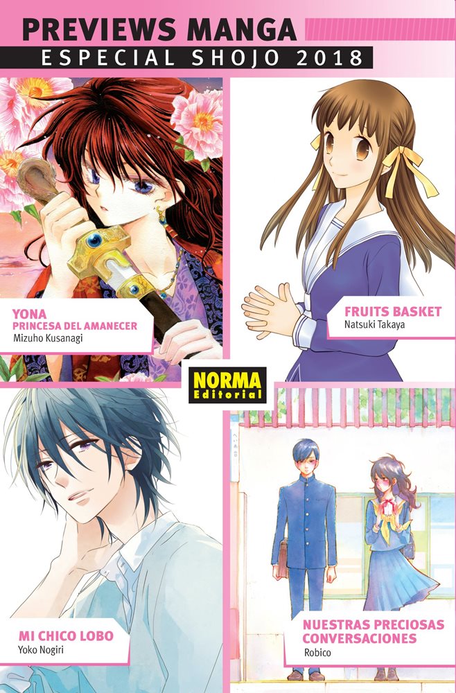 Manga Especial Shojo 2018 Norma