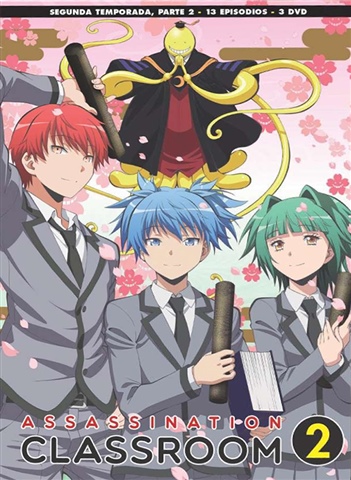Assassination Classroom Temporada 2 Parte 2 DVD (SP)