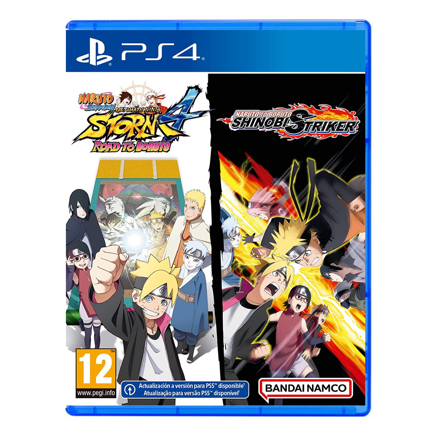 Naruto Shippuden Ultimate Ninja Storm 4 Road To Boruto + Naruto To Boruto Shinobi Striker PS4 (SP)
