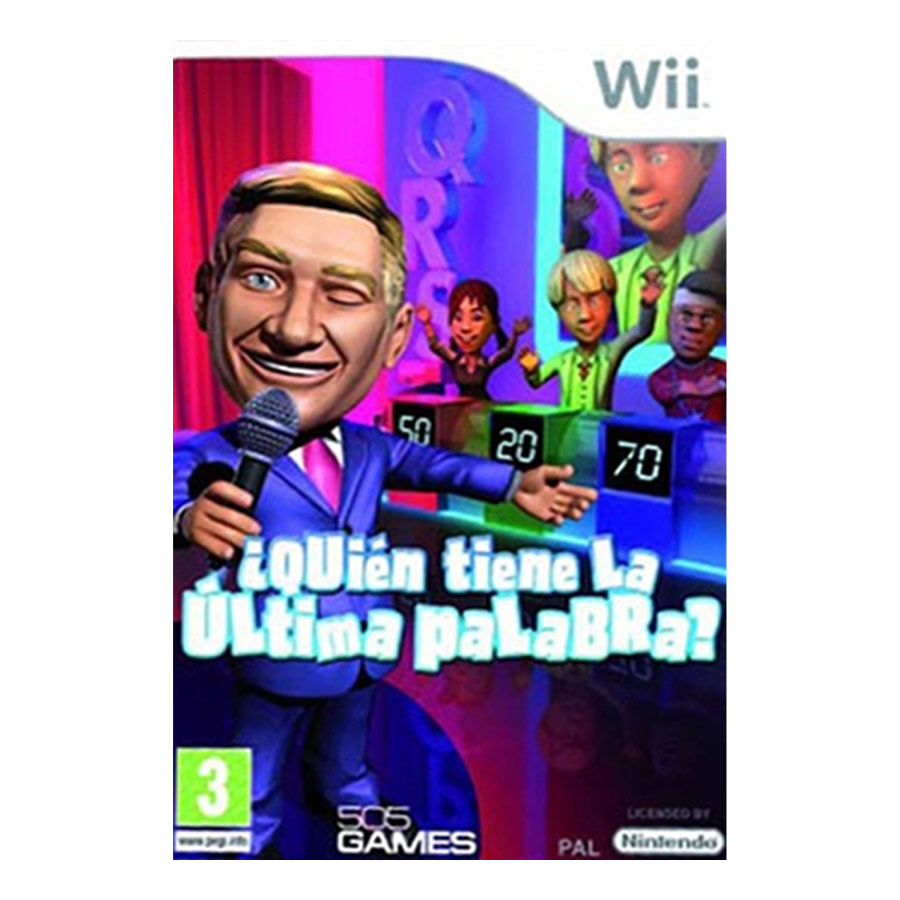 ¿Quien Tiene la Ultima Palabra? Wii (SP)