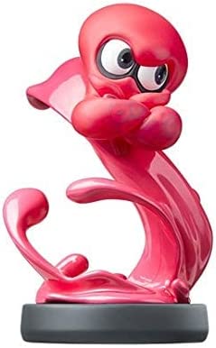 Figura Amiibo Splatoon Inkling Octopus Rosa Splatoon