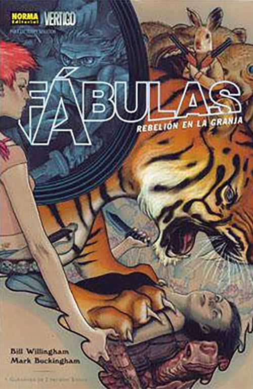 Comic Fabulas Rebelion en la Granja Norma