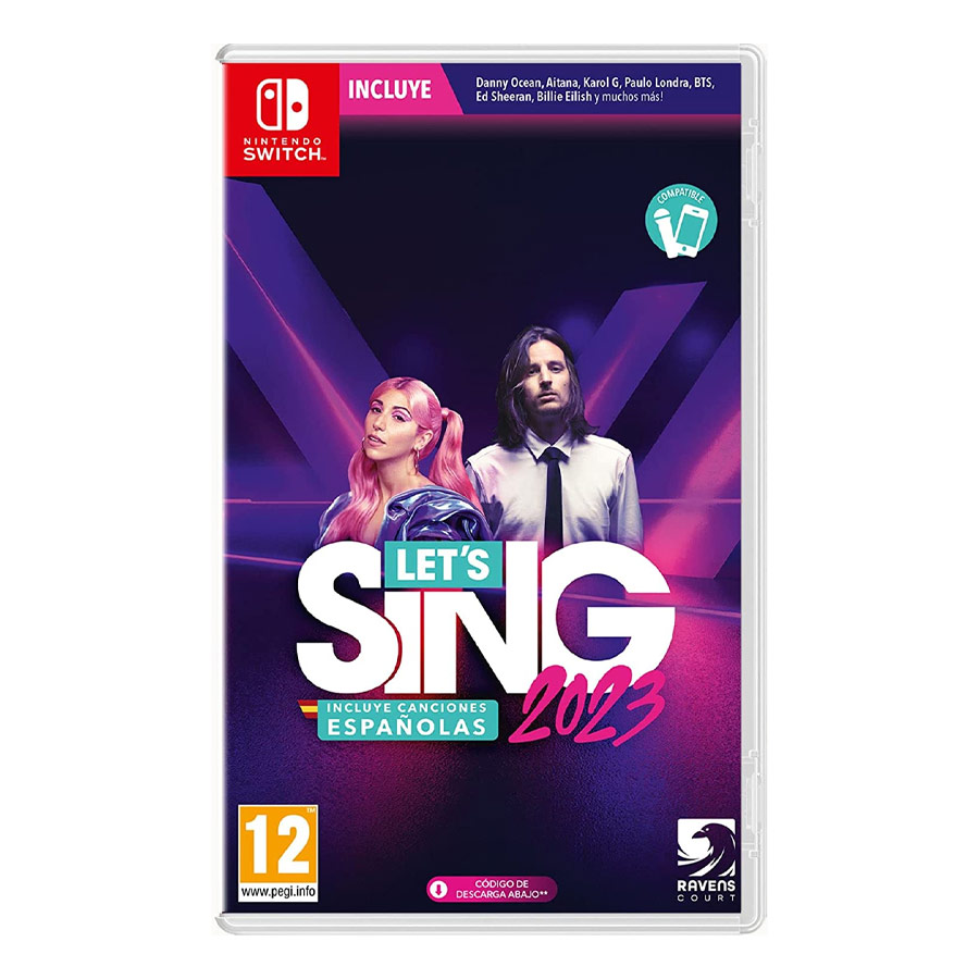 Lets Sing 2023 Incluye Canciones Españolas Switch (SP)
