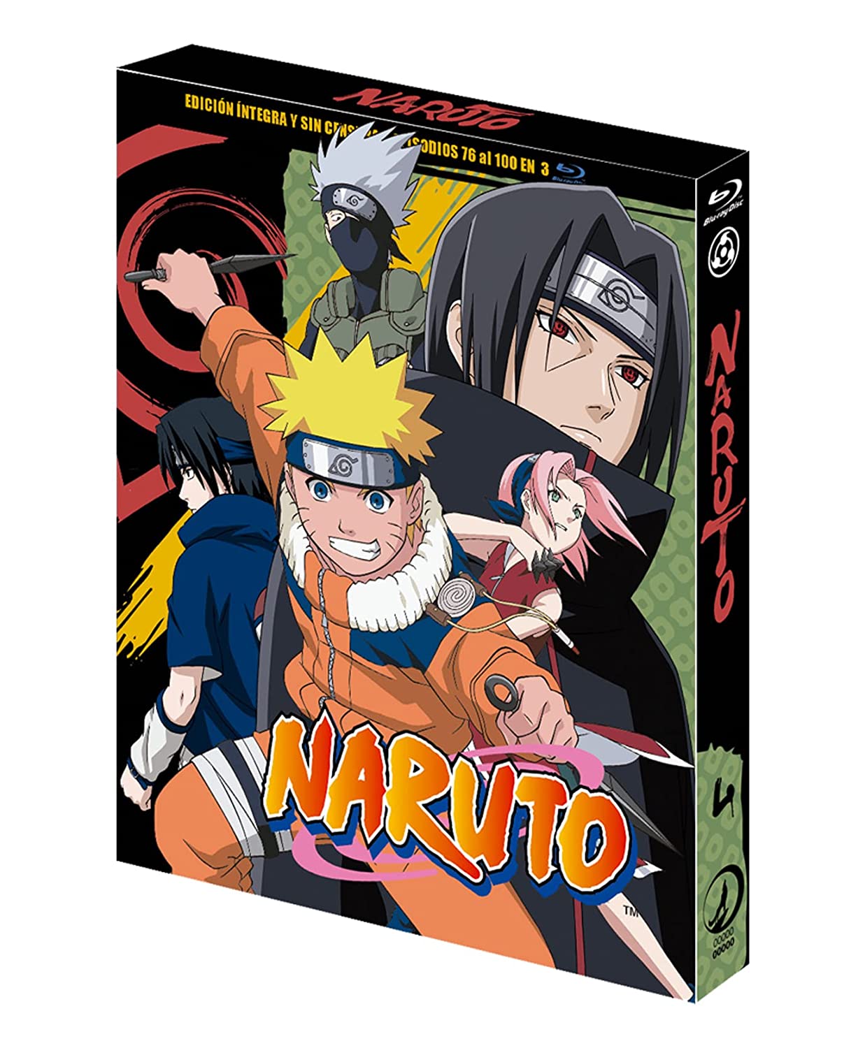Naruto Box 4 BluRay (SP)