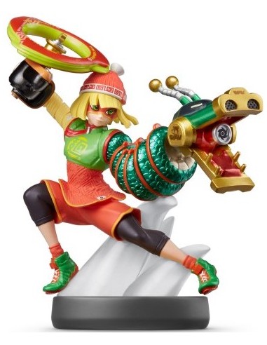 Figura Amiibo Min Min Colección Super Smash Bross