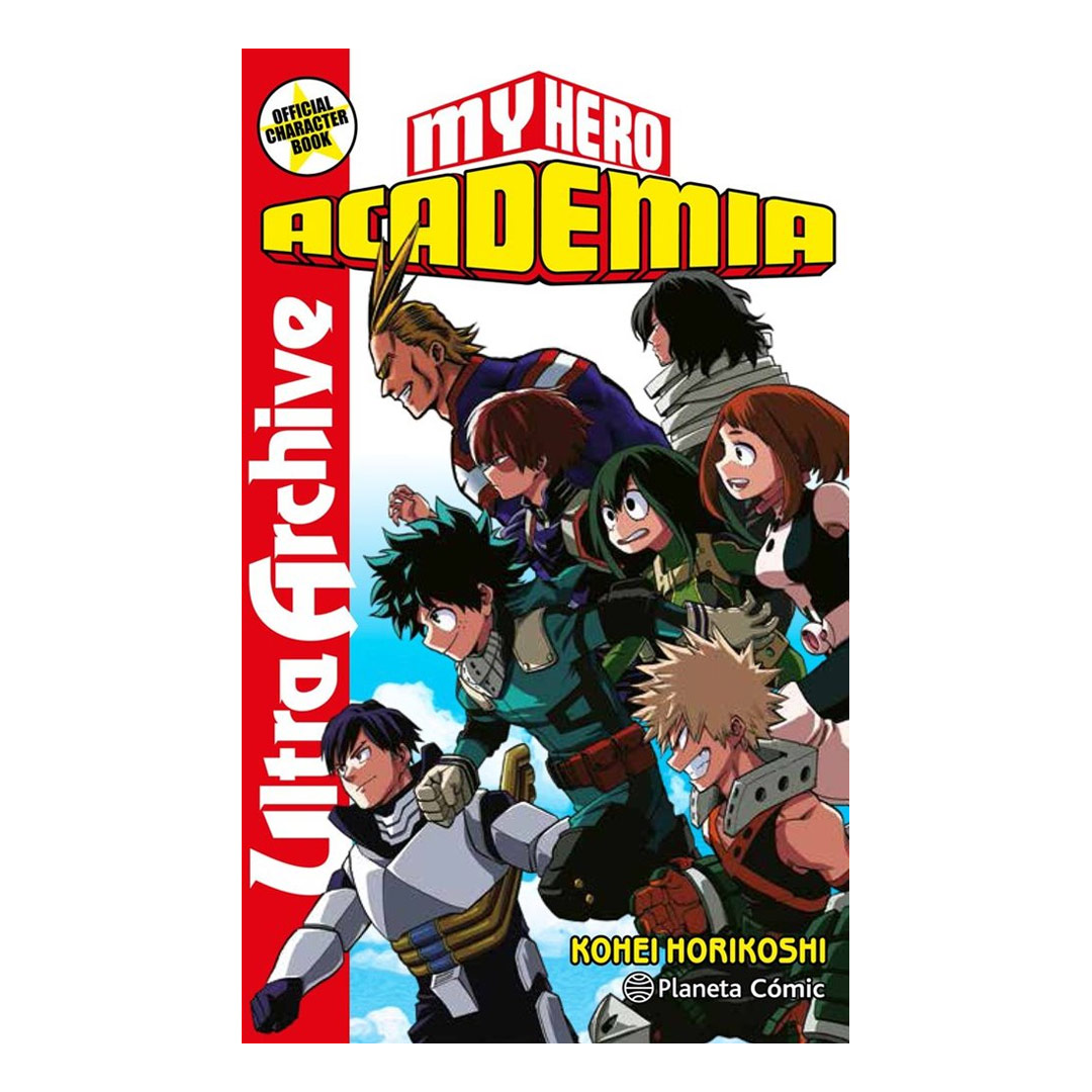 Manga My Hero Academia Ultra Archive Character Book Planeta