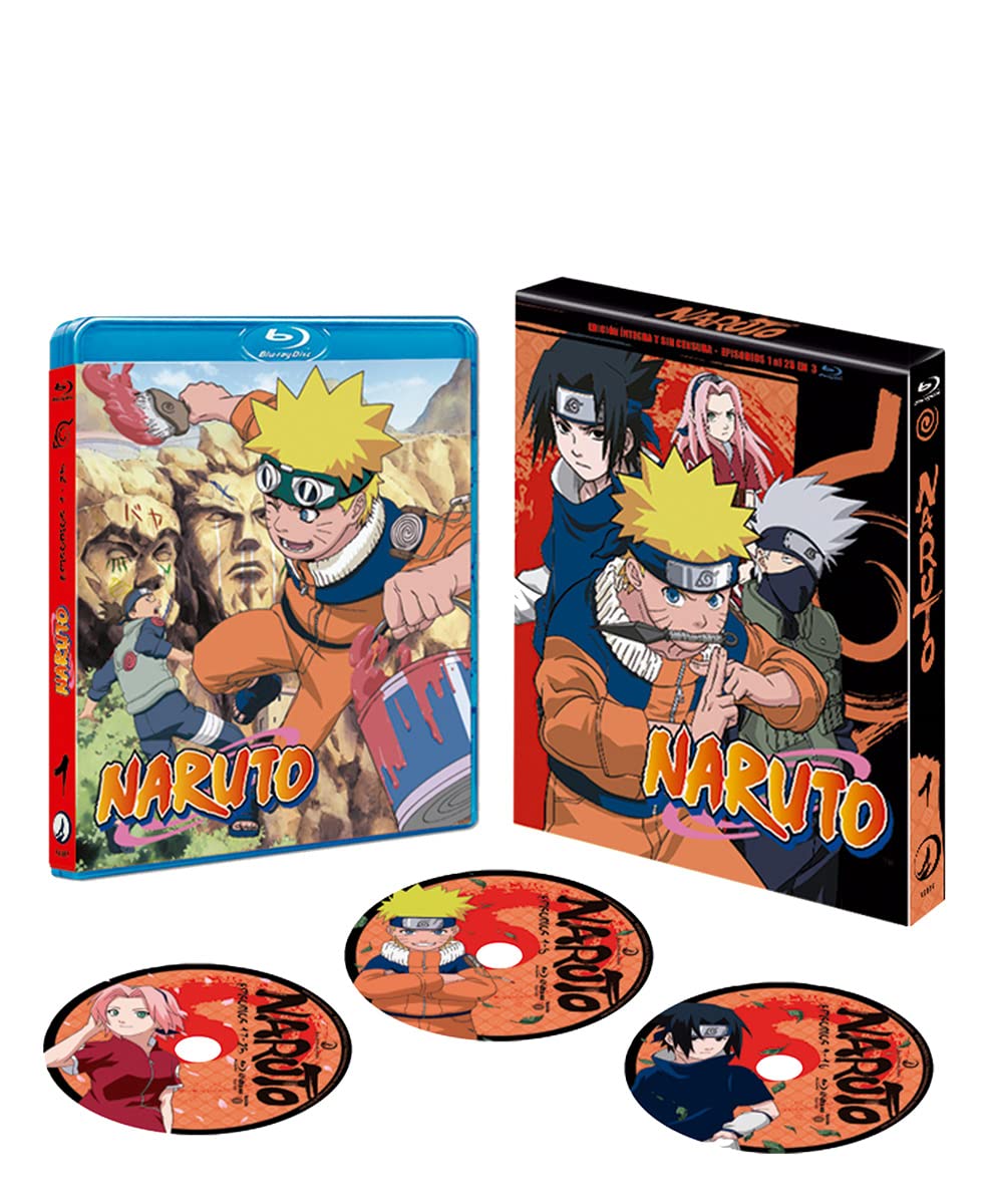 Naruto BOX 1 BluRay (SP)