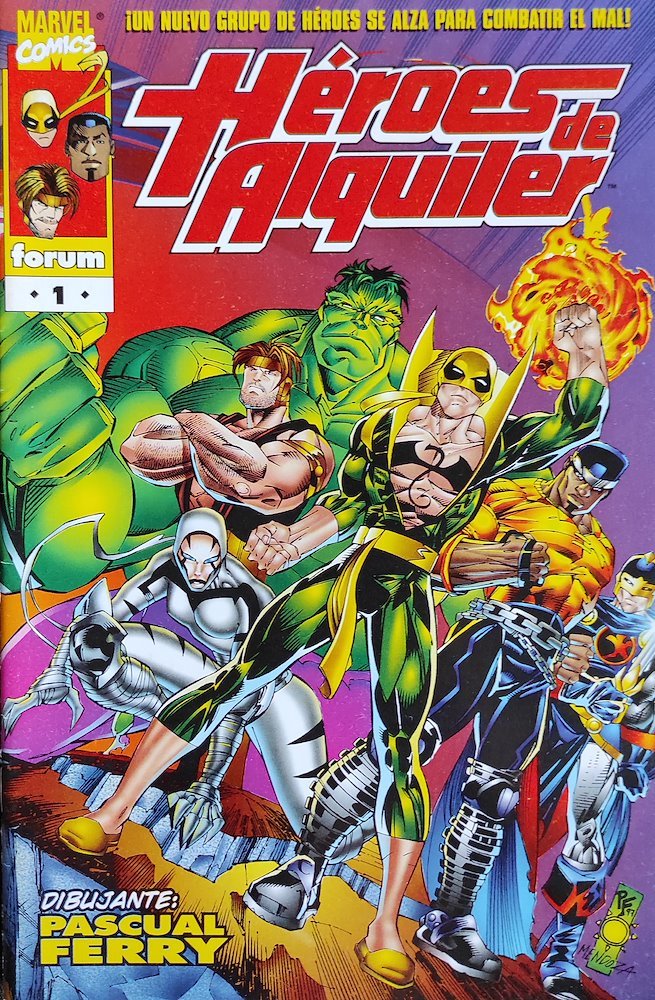 Comic Heroes de Alquiler Forum 01