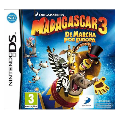 Madagascar 3 de Marcha por Europa DS (SP)