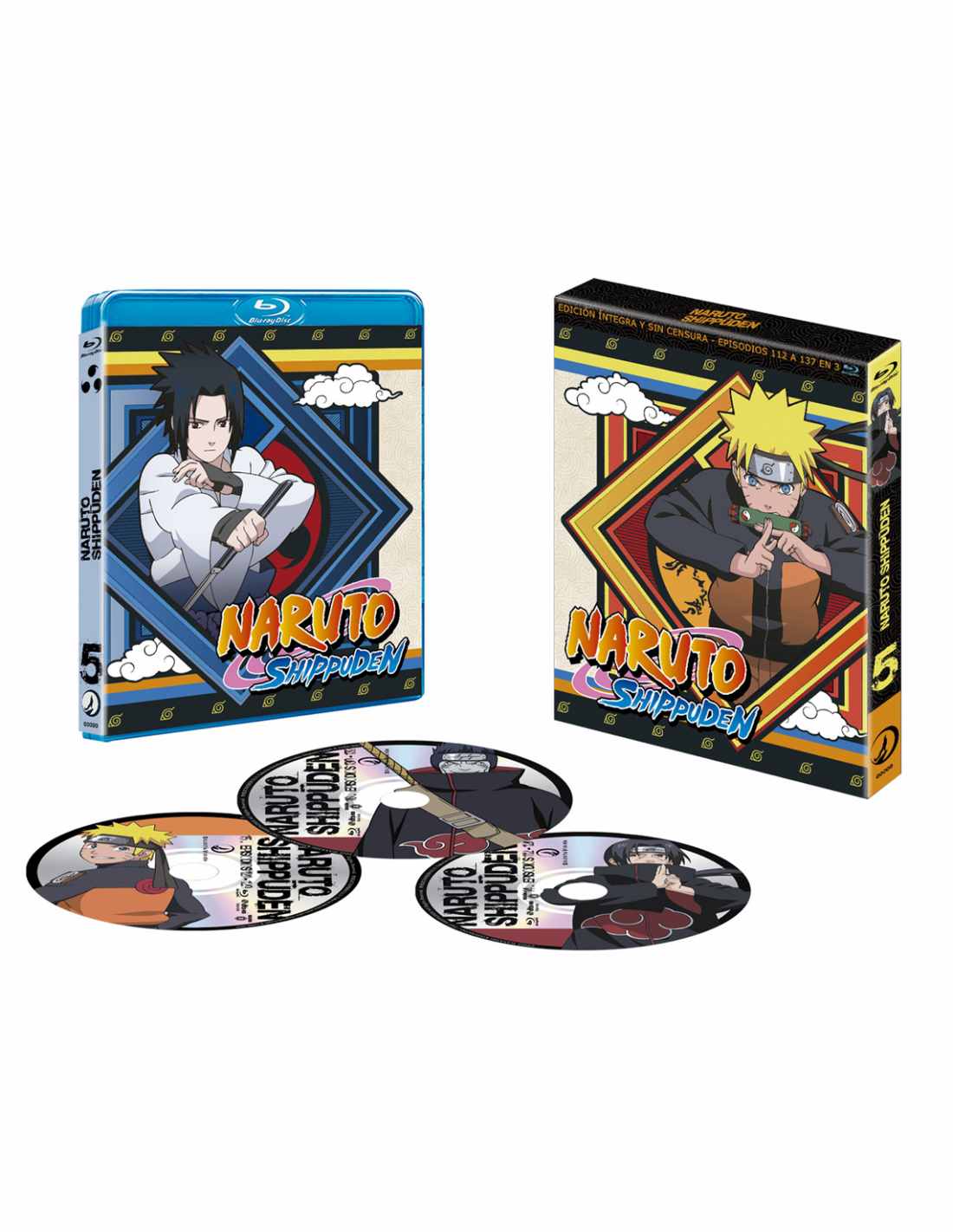 Naruto Shippuden Box 5 BluRay (SP)