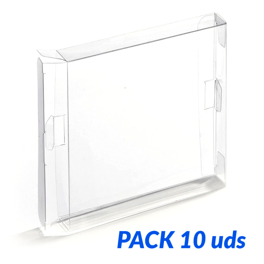 Set 10 Fundas Protectoras PET para Juegos PSX