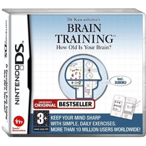 Brain Age Train your brain in minutes a Day DS (UK)