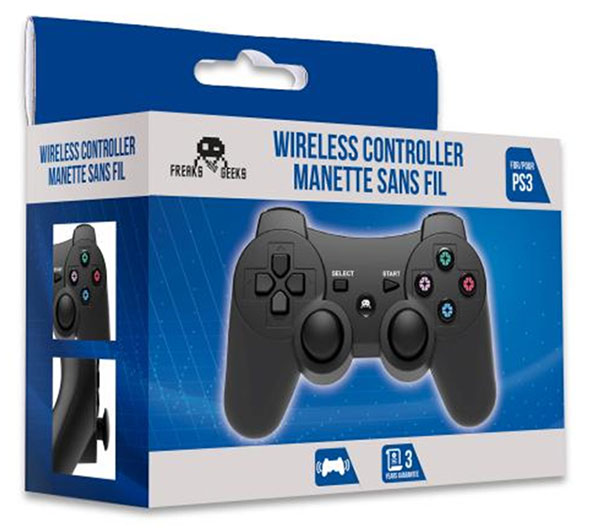 Mando Wireless Freaks and Geeks Bluetooth V2 Negro PS3