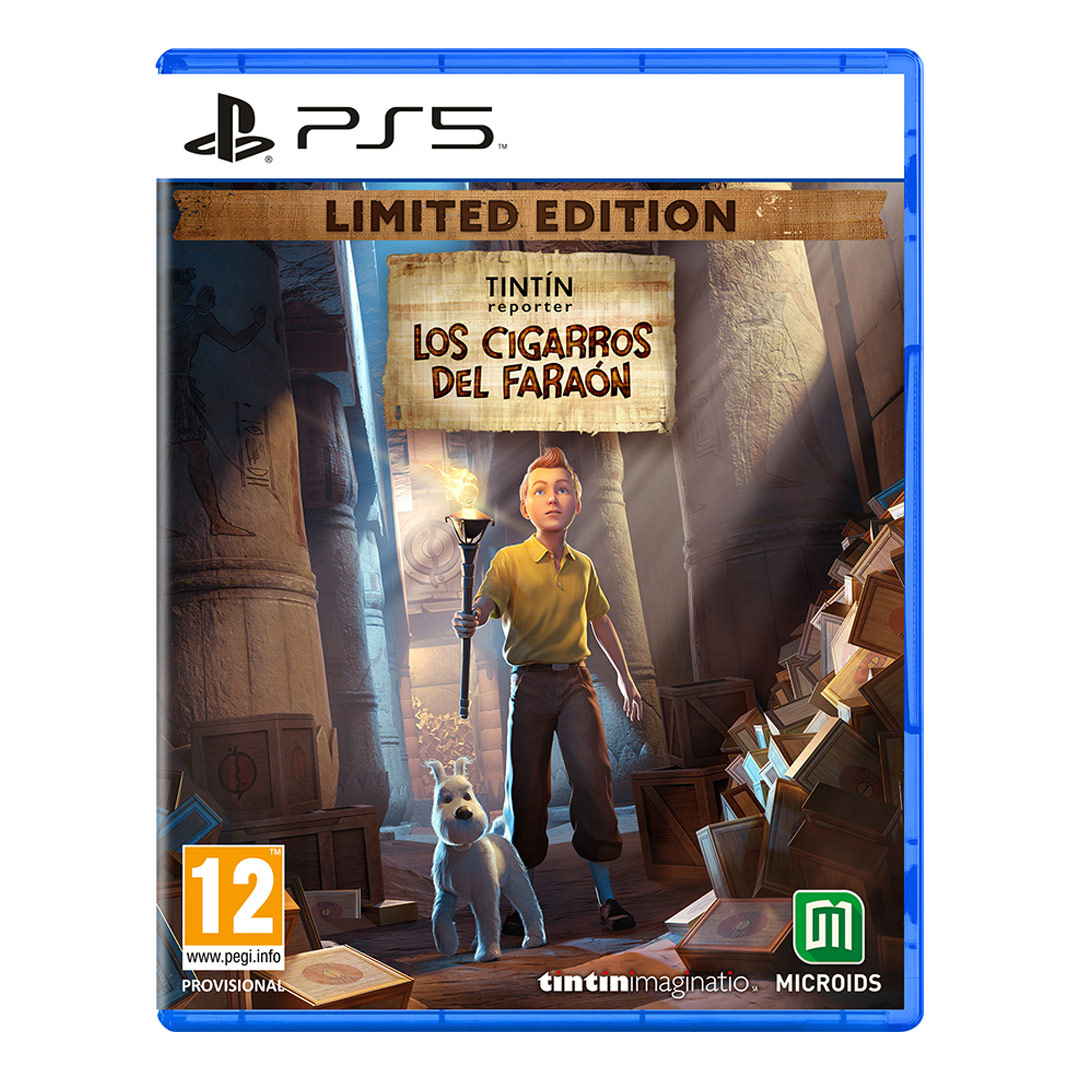 TinTin Reporter Los Cigarros del Faraon Limited Edition PS5 (SP)