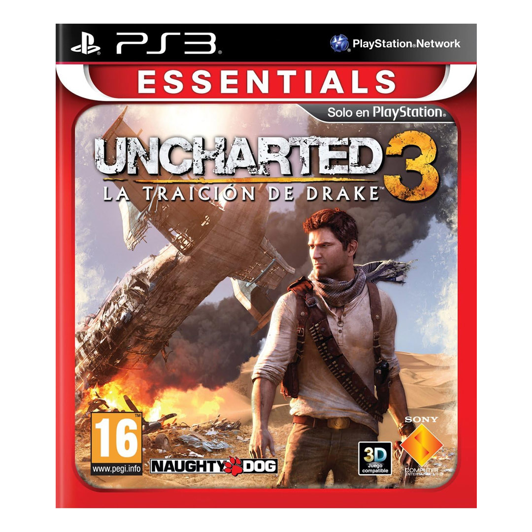 Uncharted 3 Essentials PS3 (SP)