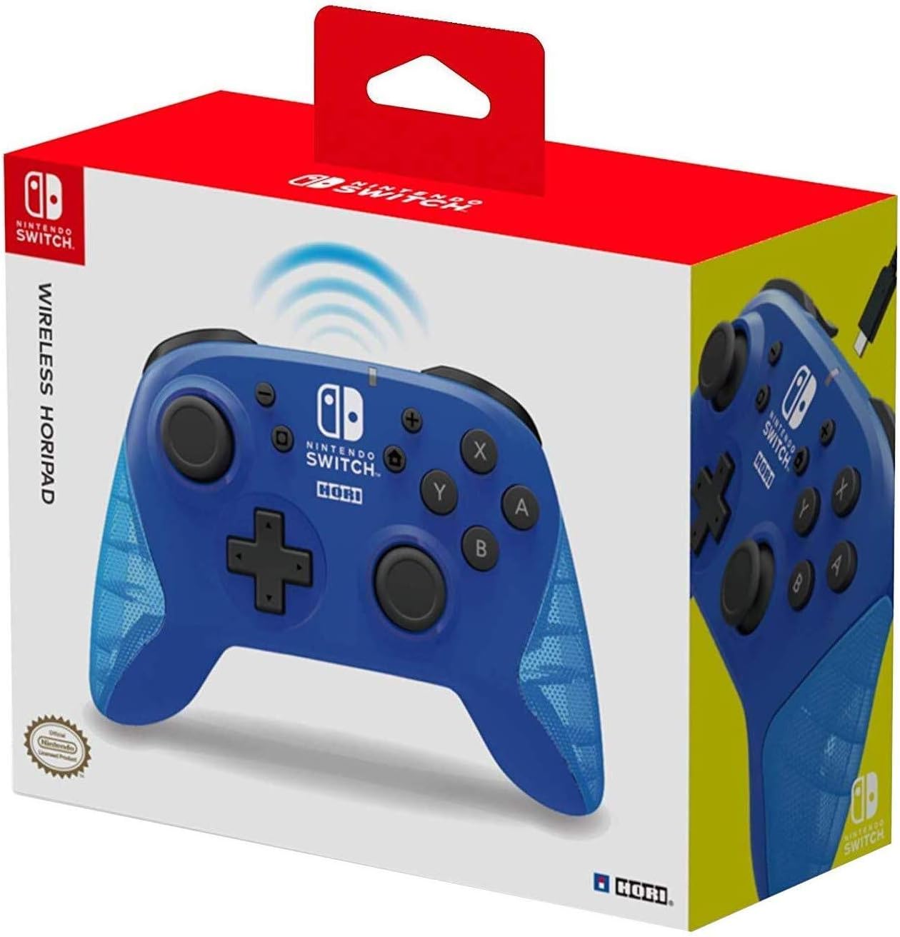 Mando Inalambrico Horipad Hori Azul Switch