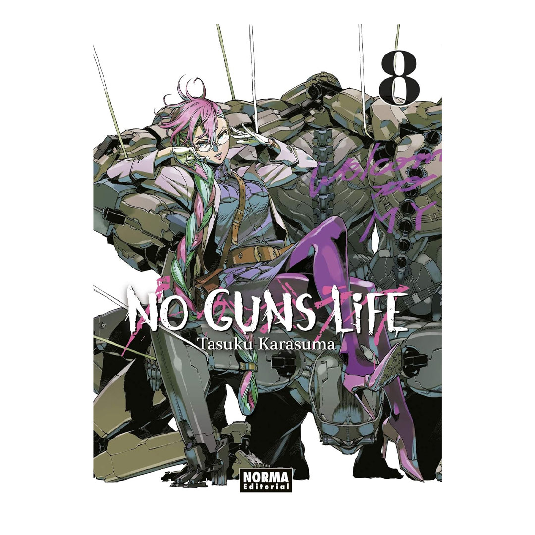 Manga No Guns Life Norma 08