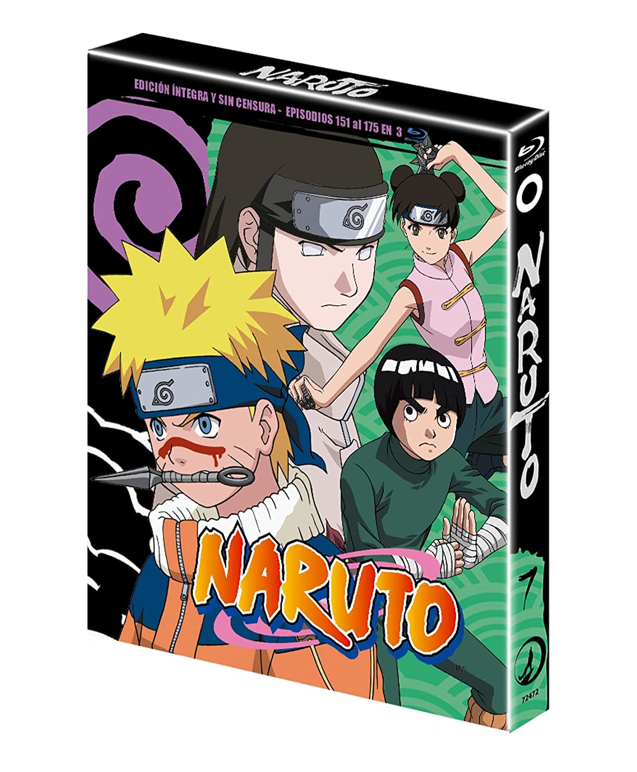 Naruto Box 7 Episodios 151 al 175 DVD (SP)