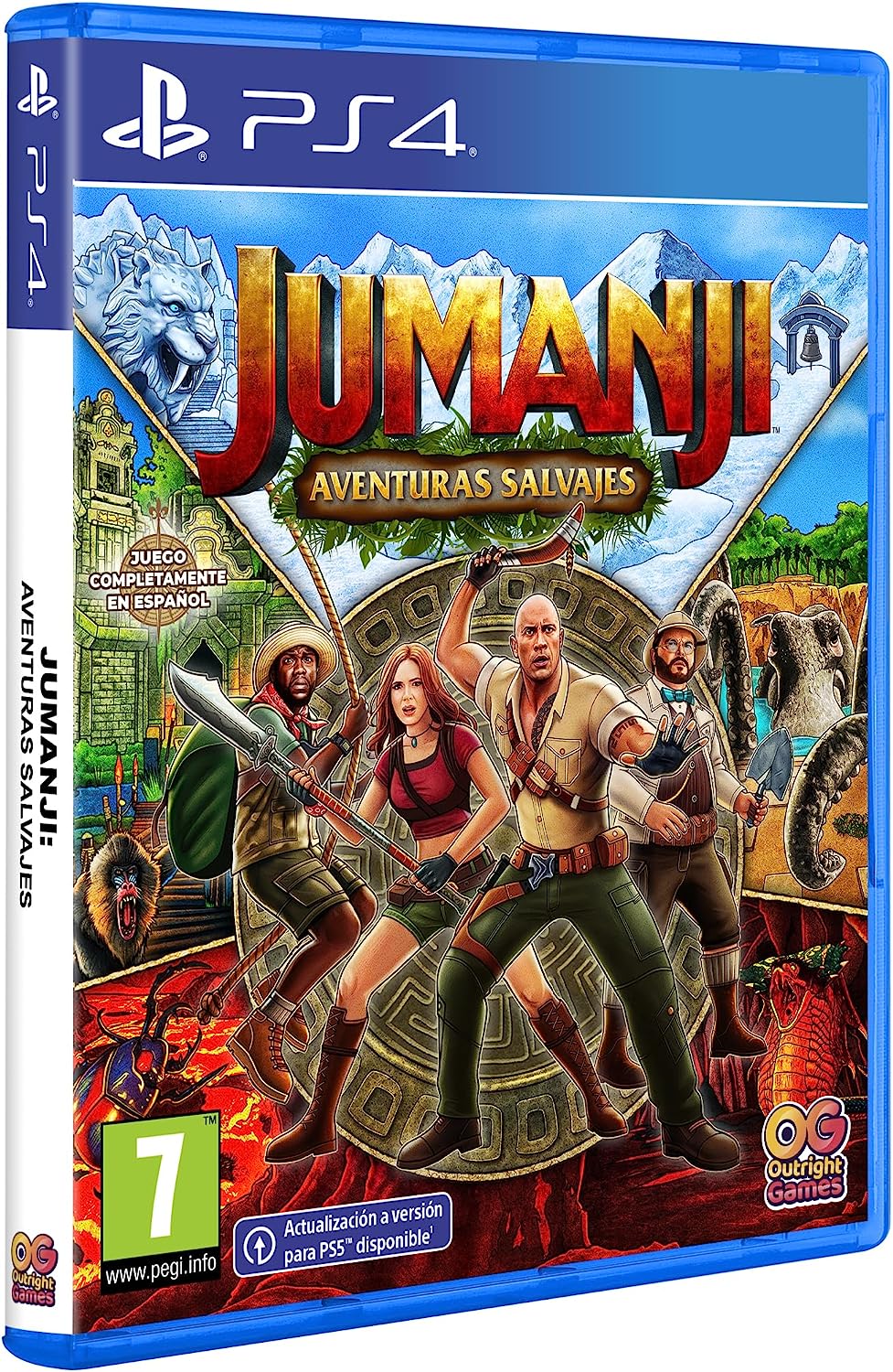 Jumanji Aventuras Salvajes PS4 (SP)