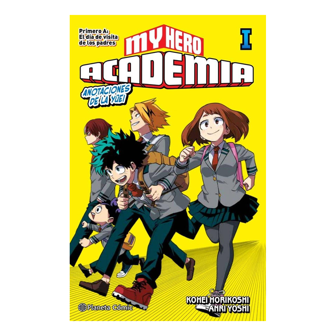 Manga Novela My Hero Academia Planeta 01