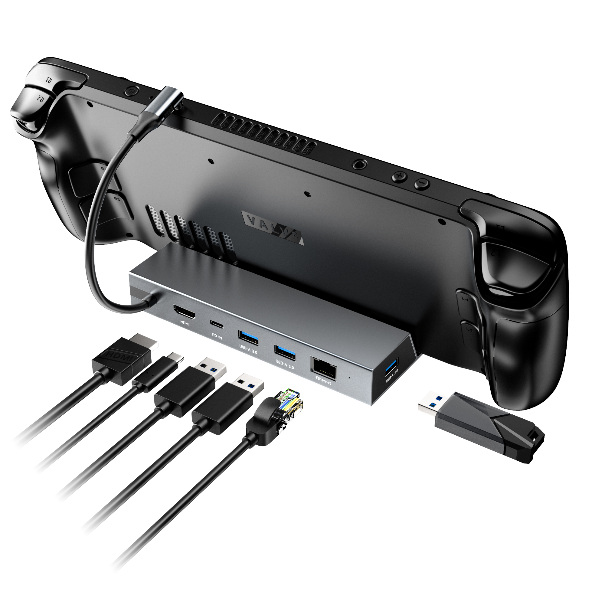 Docking Station Mayflash 6 en 1 Steam Deck