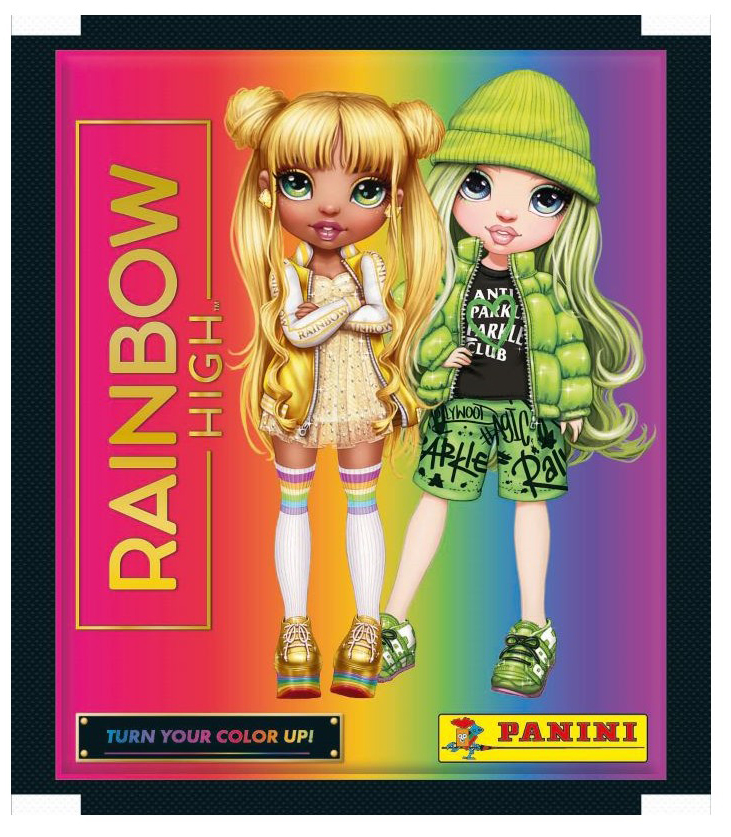 Sobre Cromos Rainbow High Panini