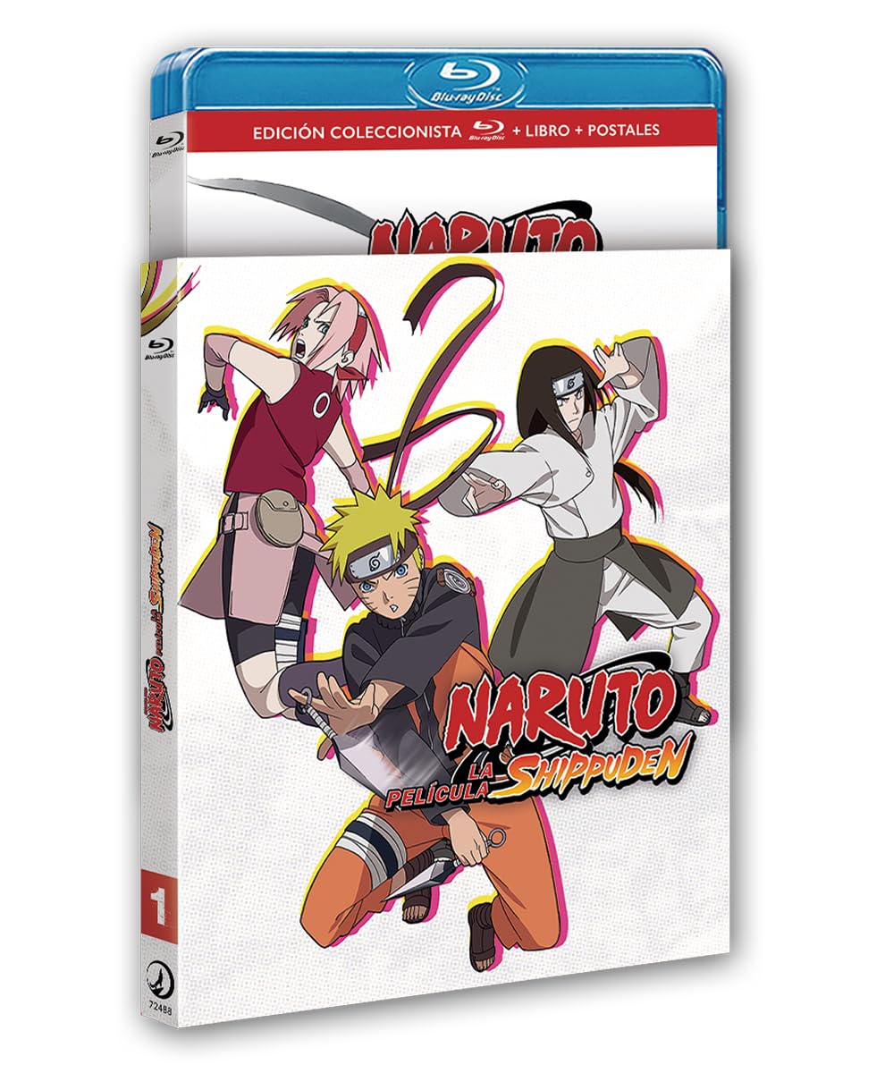 Naruto Shippuden Pelicula 1 Naruto Shippuden La Pelicula 4 BluRay (SP)