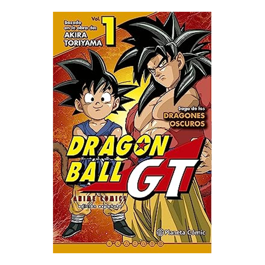 Manga Dragon Ball GT Anime Serie Planeta 01