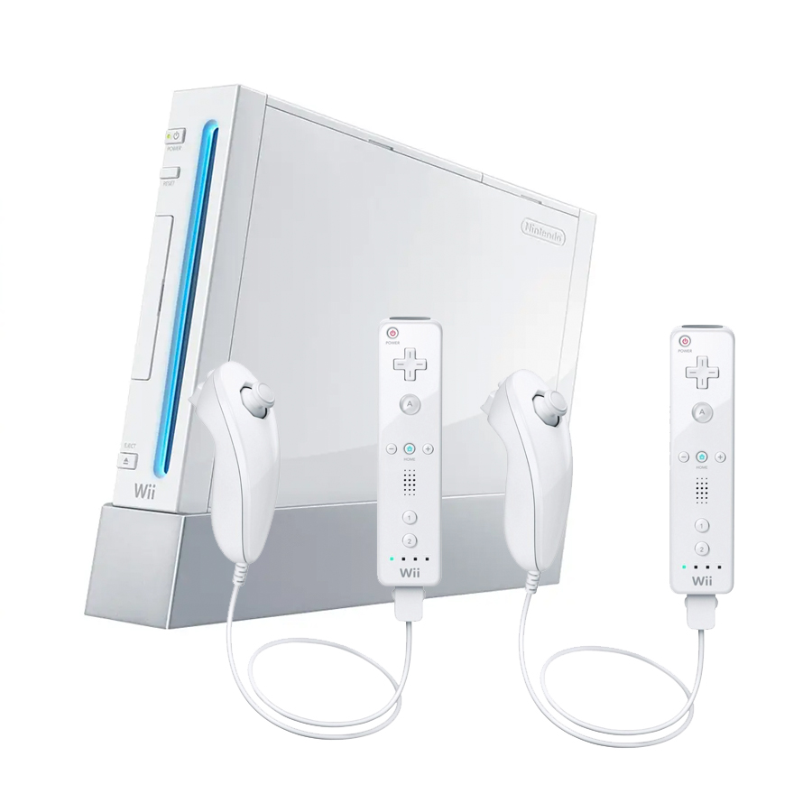 Pack: Wii + 2 Wiimote + 2 Nunchuk