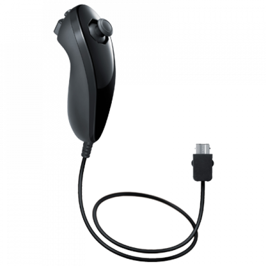 Mando Nunchuk Negro Wii / Wii U