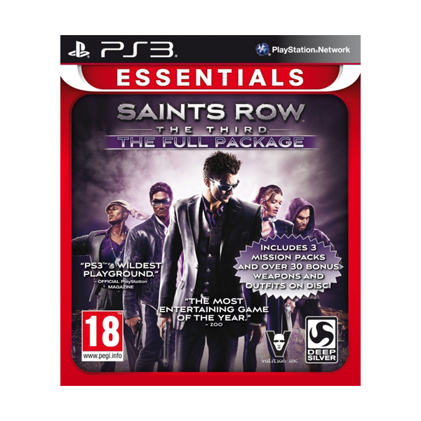 Saints Row the Third The Full Package Essentials PS3 (SP)