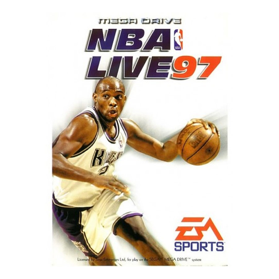NBA Live 97 Mega Drive (UK)