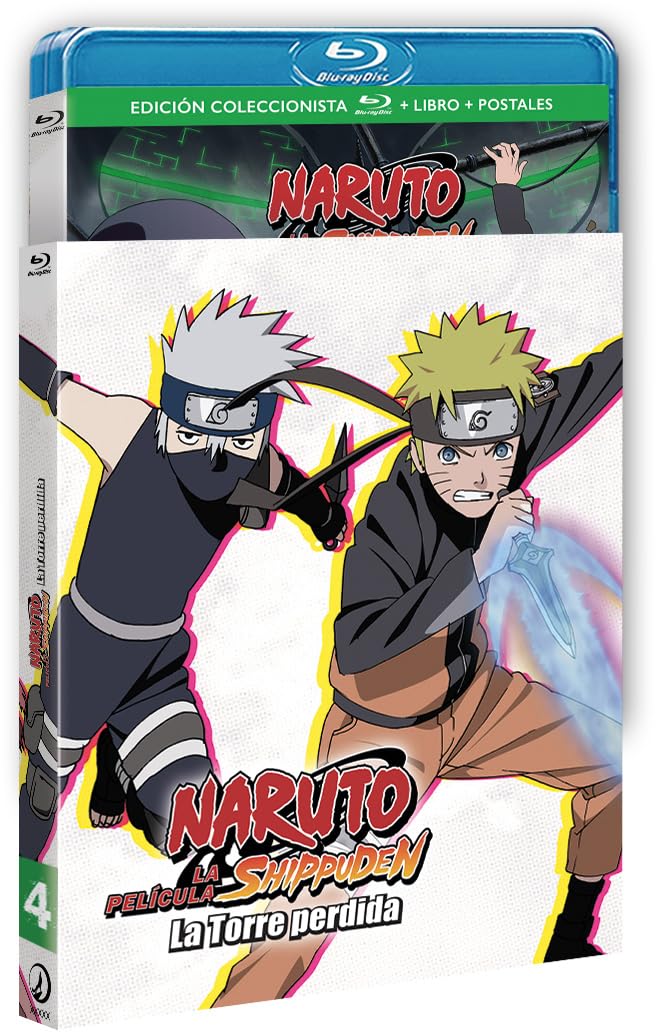 Naruto Shippuden Pelicula 4 La Torre Perdida + Corto BluRay (SP)