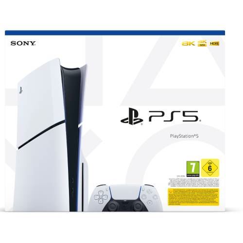PS5 Slim Blanca con Lector + Dual Sense