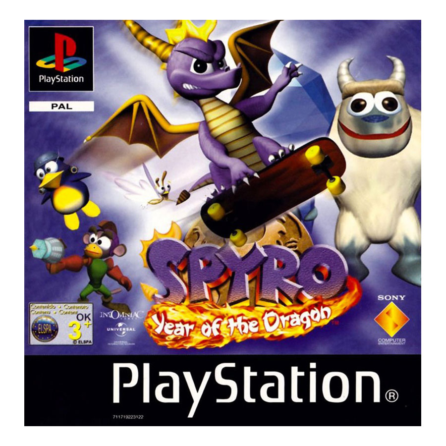 3: el Año del Dragon PSX (UK)