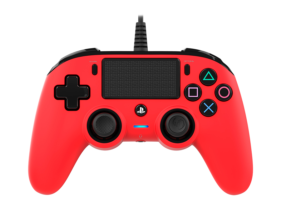 Mando Nacon Wired Rojo PS4/PC